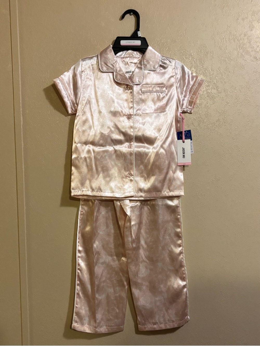 NWT Jason Wu girls Satin pajama set sz 5/6